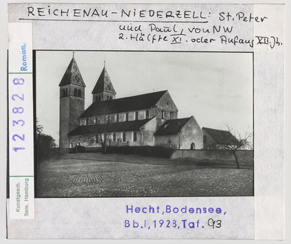 Vorschaubild Reichenau, Niederzell: St. Peter und Paul von Nordwesten 